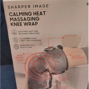 Sharper Image Calming Heat Massaging Flexi Wrap Arms Legs Neck And More NEW